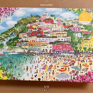 Galison Positano 1000 Piece Puzzle - Multicolor
